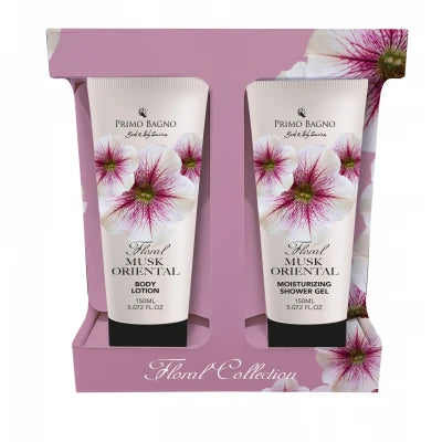 Beauty Box 2pcs Musk Oriental Shower Gel 150ml & Body Lotion 150ml