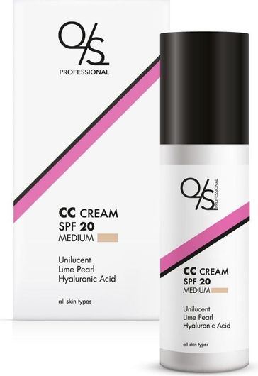 Κρέμα Προσώπου QS Professional Cosmetics CC Cream SPF20 50ml (medium)